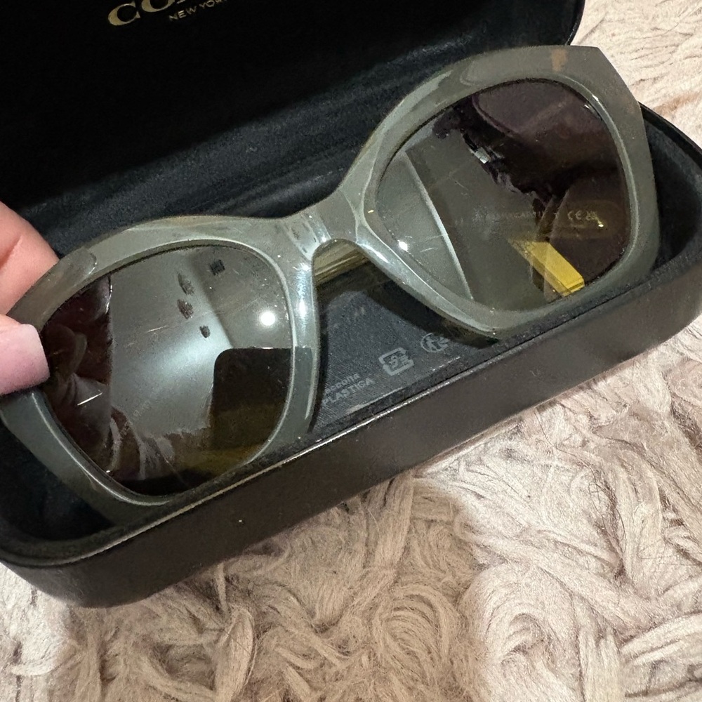 Coach Olive Green Sunglasses - Picture 7 of 10